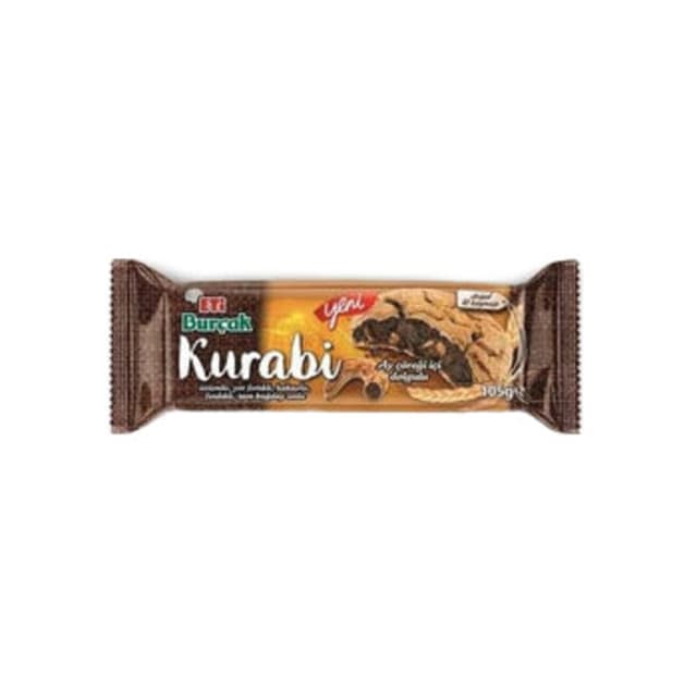 Burçak Ay Çöreği İçi Dolgulu Tam Buğday Unlu Kurabiye 105 Gr