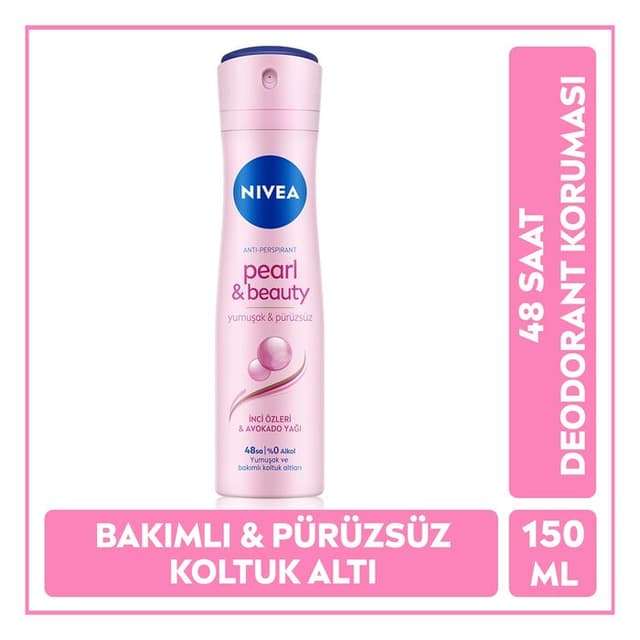 Kadın Deodorant Pearly Beauty 150 Ml