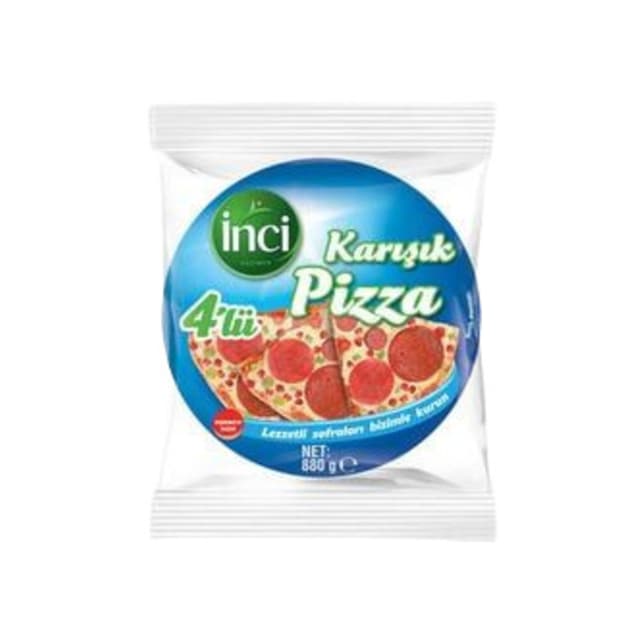 Karışık Pizza 4'lü 880 Gr