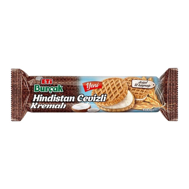 Burçak Hindistan Cevizli Kremalı 100 Gr