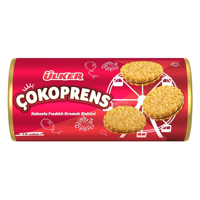 Çokoprens Çikolata Kremalı Sandviç Bisküvi 300 Gr