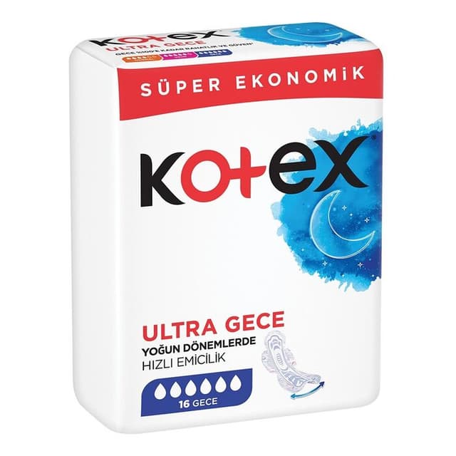Ultra Süper Ekonomik Paket Gece 16'lı