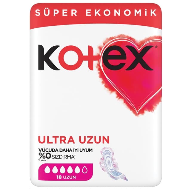 Hijyenik Ped Ultra Süper Uzun Ekonomik Paket 18'li