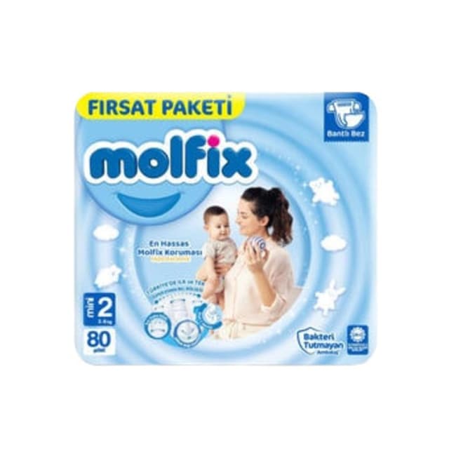 Bebek Bezi Fırsat Paketi Mini 80'lı