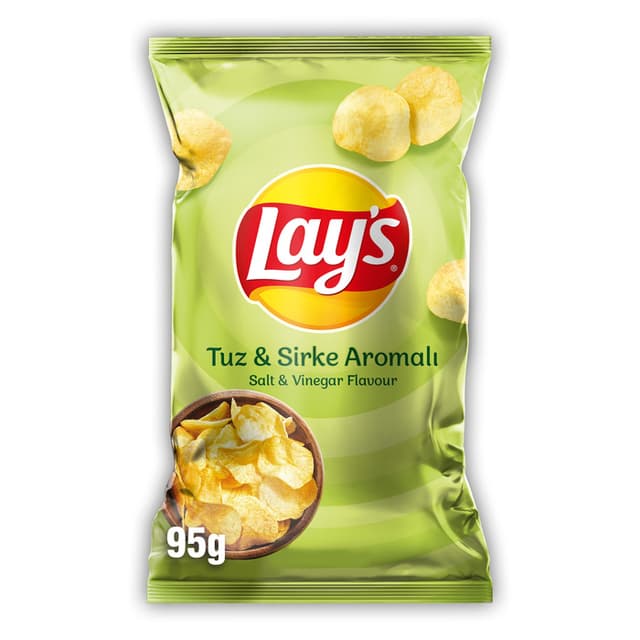 Cips Tuz Sirke Aromalı 95 Gr