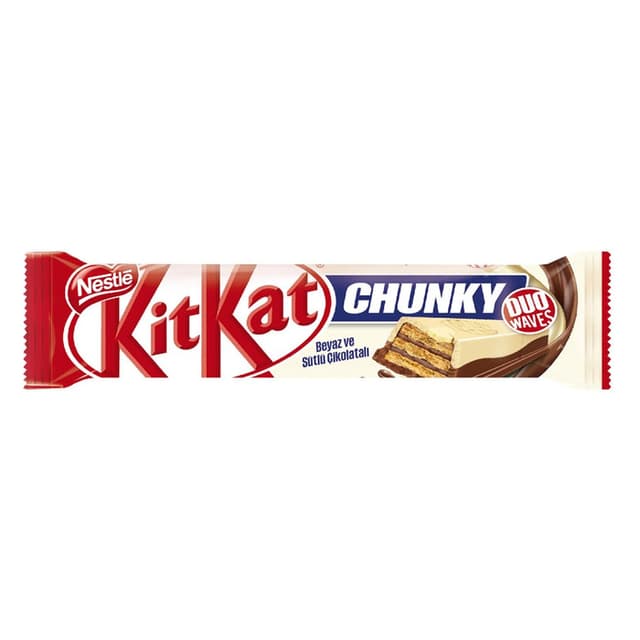 Kitkat Chunky Duo Çikolatalı Gofret 38 Gr