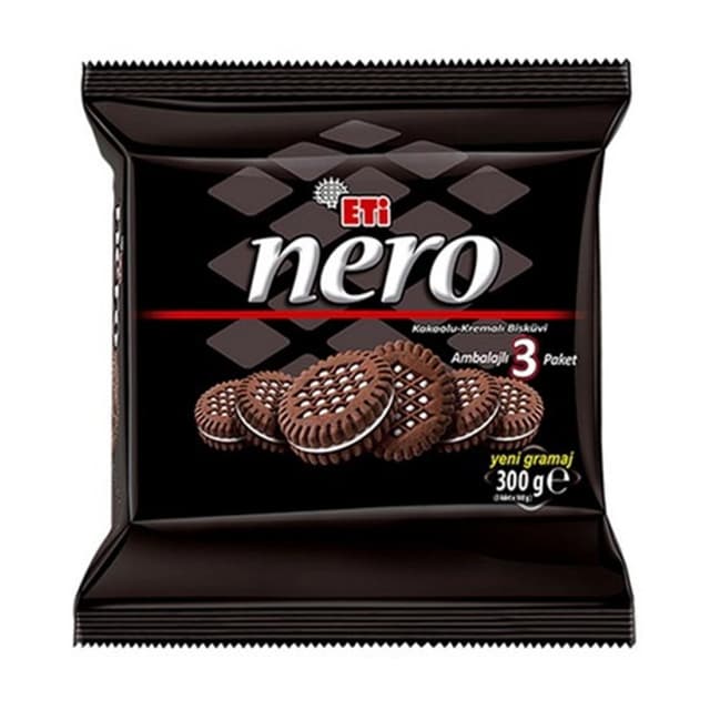 Nero Kakao Kremalı Bisküvi 3'lü 300 Gr