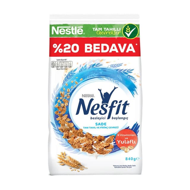 Nesfıt Sade %20 Hedıyelı 504 Gr