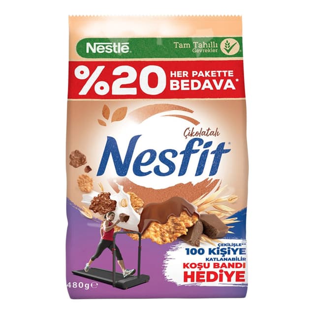 Gevrek Yulaflı Çikolatalı 480 Gr