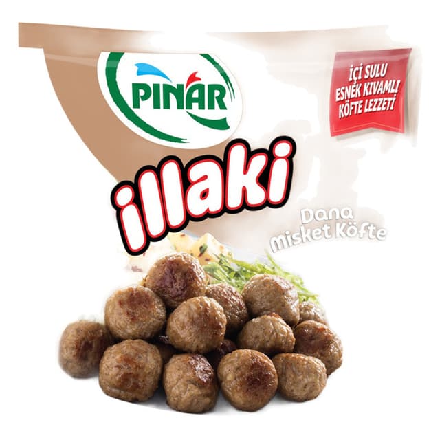 Köfte Dondurulmuş İllaki Dana Misket 390 Gr