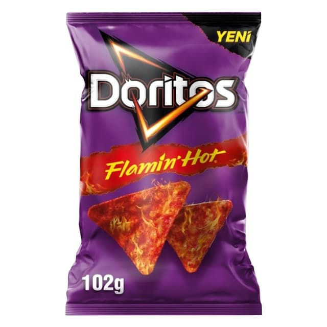 Flamin' Hot Mısır Cipsi Süper Boy 102 Gr