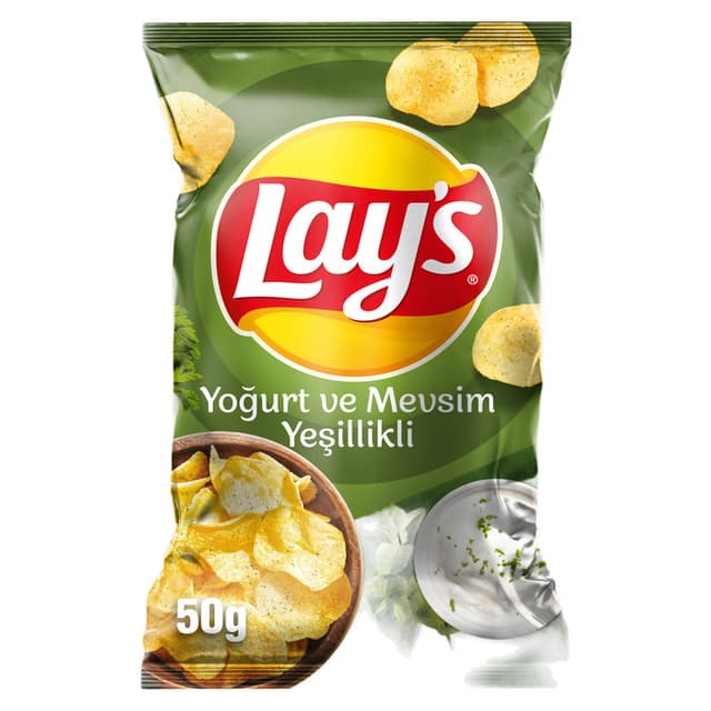 Cips Yoğurt Ve Mevsim Yeşillikli 50 Gr