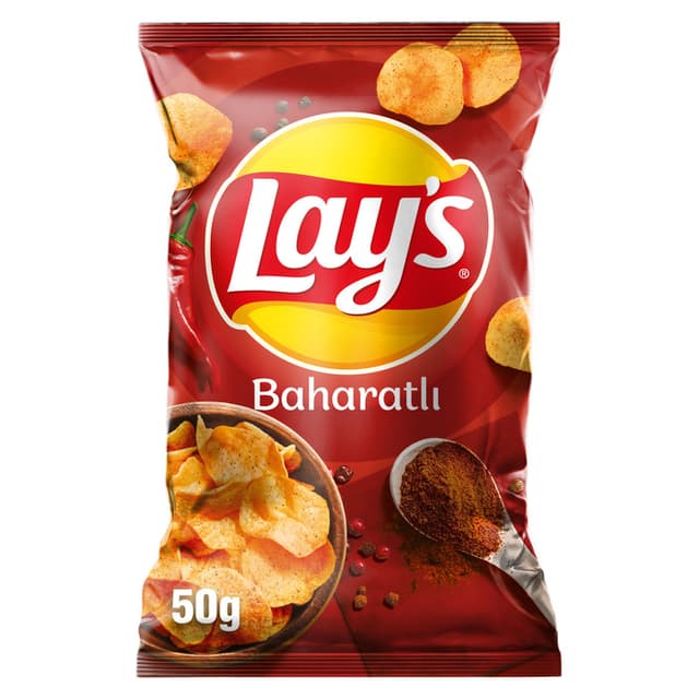 Cips Baharatlı 50 Gr