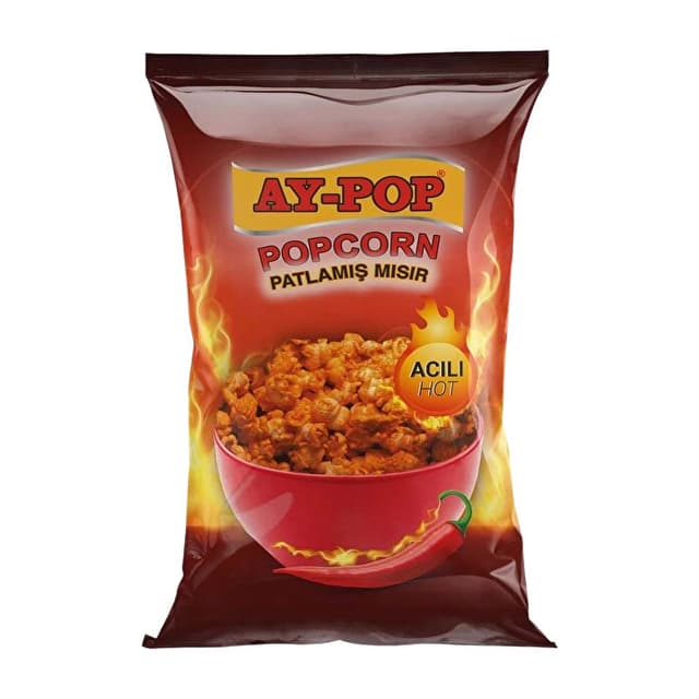 Popcorn Patlamış Mısır Acılı 65 Gr