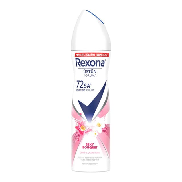 Kadın Sprey Deodorant Sexy Bouquet 72 Saat Kesintisiz Üstün Koruma 150 Ml