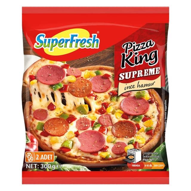 Pizza King Slimmo Supreme 300 Gr