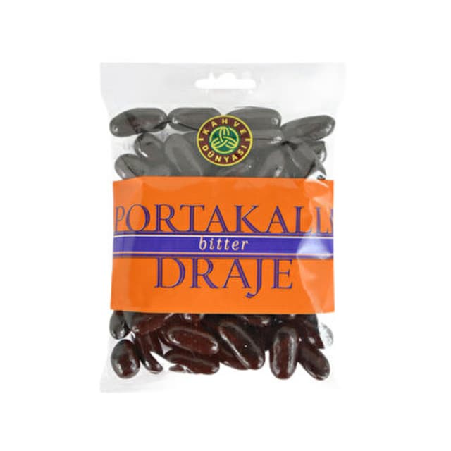 Bitter Çikolatalı Portakal Draje 60 Gr