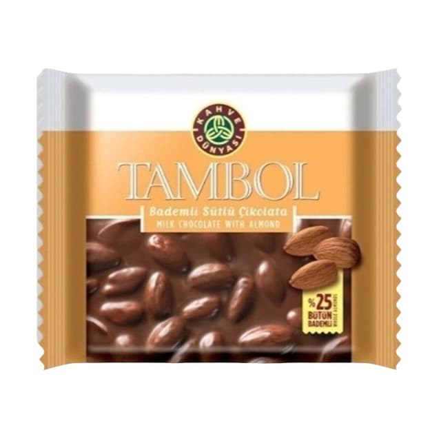 Tambol Bademli Sütlü Çikolata 77 Gr