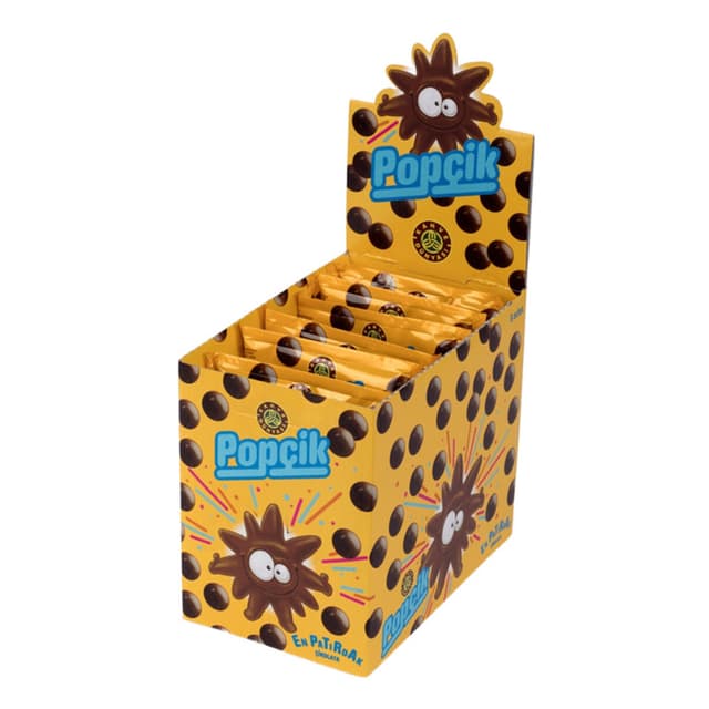 Popçik Patlayan Şekerli Sütlü Çikolata Bar 18 Gr