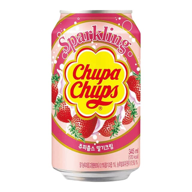 Sparkling Strawberry Cream Flavour 345 Ml