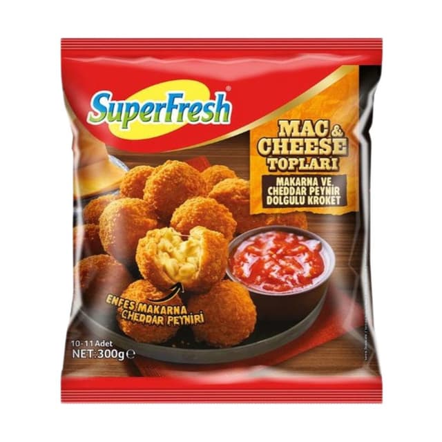 Mac & Cheese Topları 300 Gr