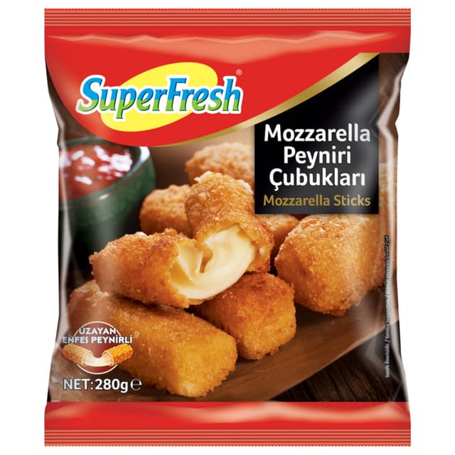 Mozzarella Peyniri Çubukları 280 Gr