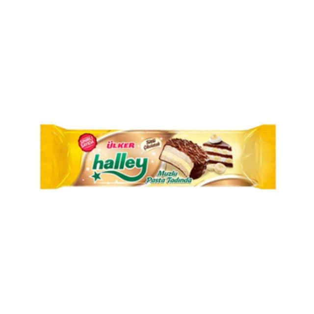 Halley Mini Çikolata Kaplamalı Sandviç Bisküvi 66 Gr