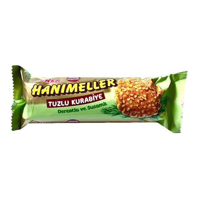 Hanımeller Tuzlu Kurabiye Dereotlu Ve Susamlı 81 Gr