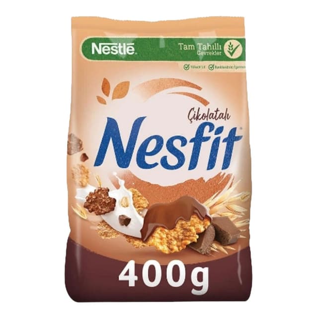 Nesfit Çikolatalı Kahvaltılık Gevrek 400 Gr