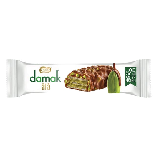 Damak Ala Gofret Fıstıklı 30 Gr