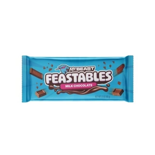 Feastables Milk Chocolate Bar 60 Gr