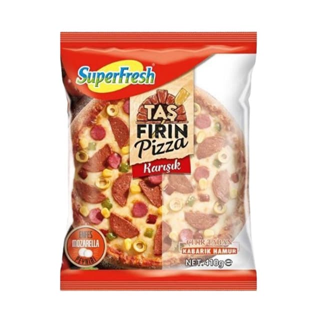 Taşfırın Pizza Karışık 410 Gr