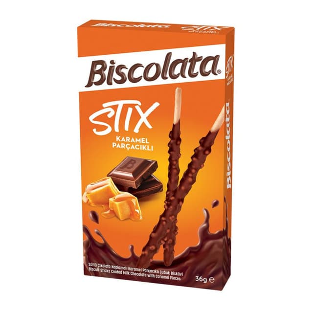 Karamel Parçalı Stix 36 Gr