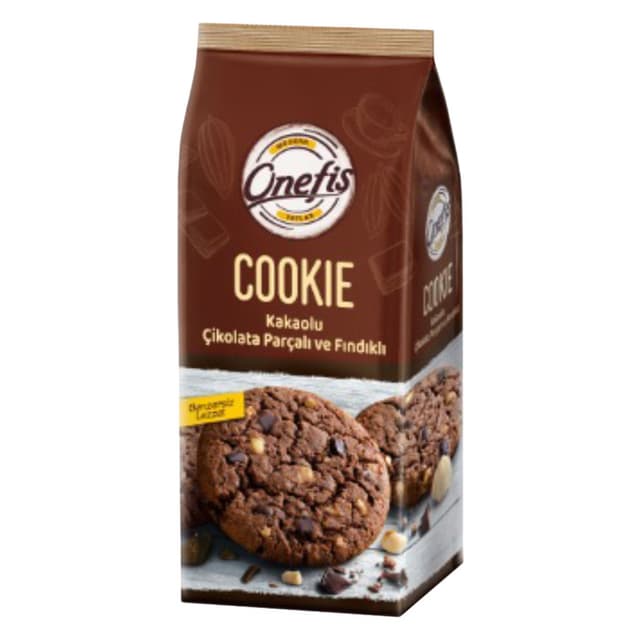 Cookie Kakaolu Çikolata Parçalı 180 Gr