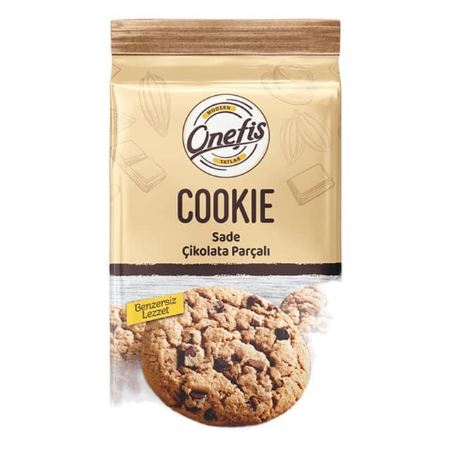 Cookie Sade Çikolata Parçalı 180 Gr