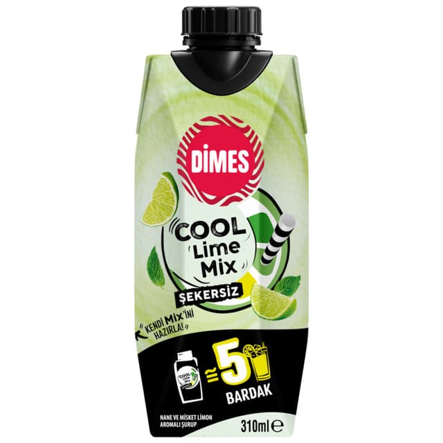 Cool Lime Mix Şekersiz 310 Ml