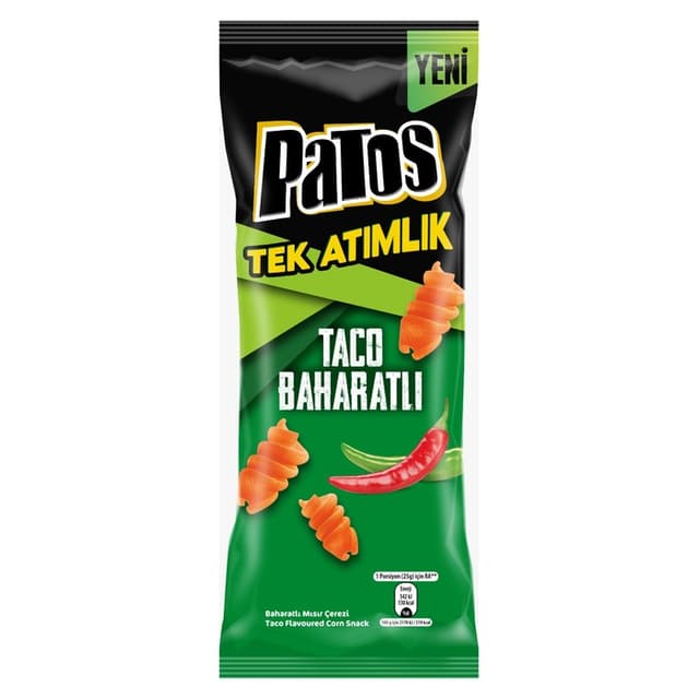 Taco Baharatlı Mısır Çerezi 30 Gr