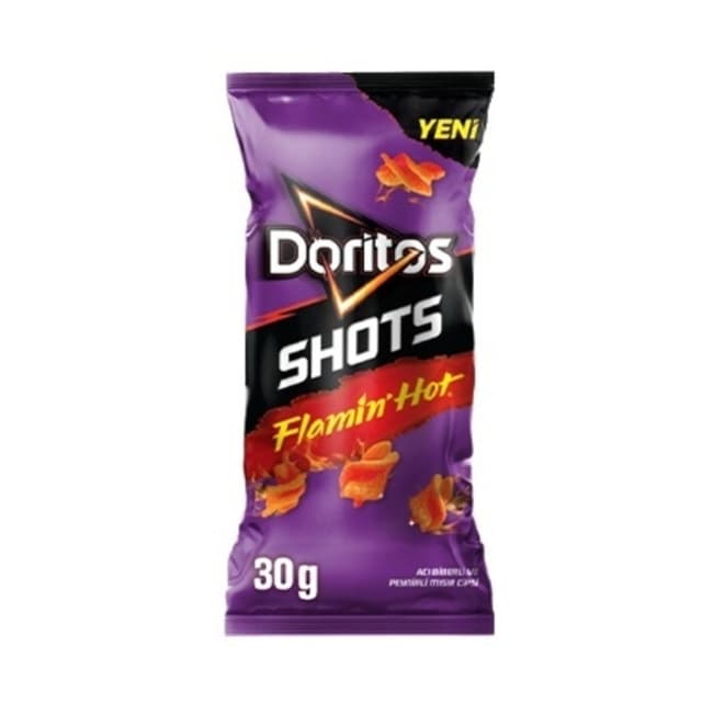 Shots Flamin Hot Cips 30 Gr