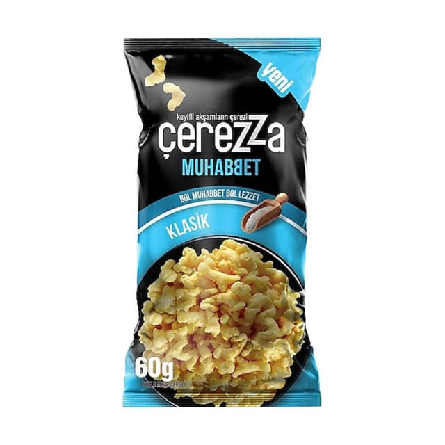 Mısır Cipsi Muhabbet Tuzlu 60 Gr