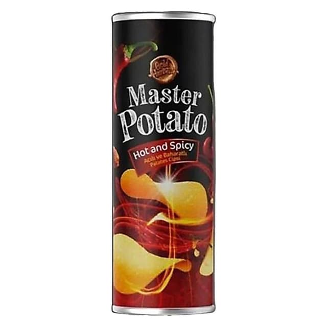 Master Potato Hot&spicy Acılı Patates Cipsi 110 Gr