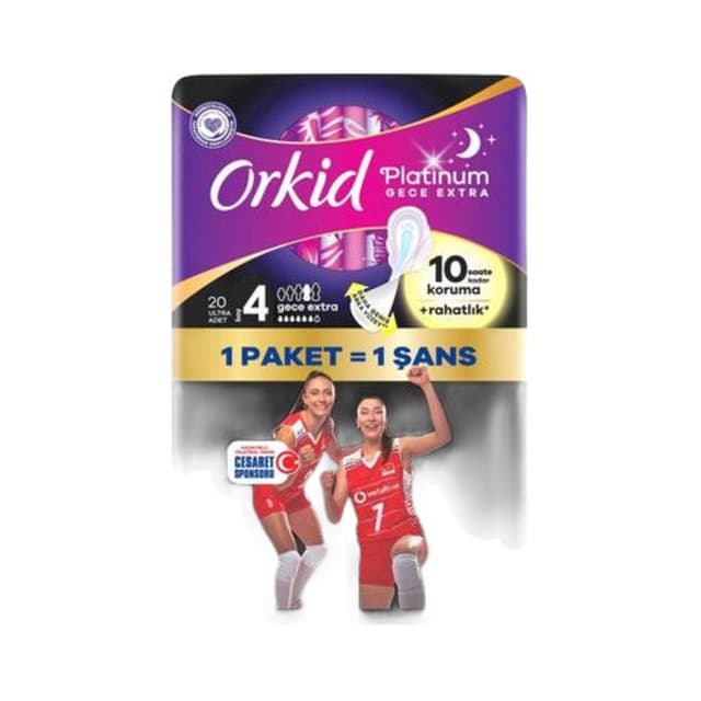Ped Platinum Dörtlü Gece Extra 20'li