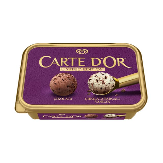 Classic Kakao Ve Çikolata Parçalı Vanilyalı Dondurma 650 Ml