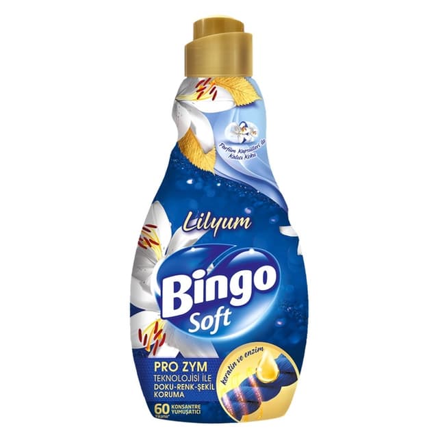 Soft Konsantre Çamaşır Yumuşatıcısı Lilyum 1440 Ml