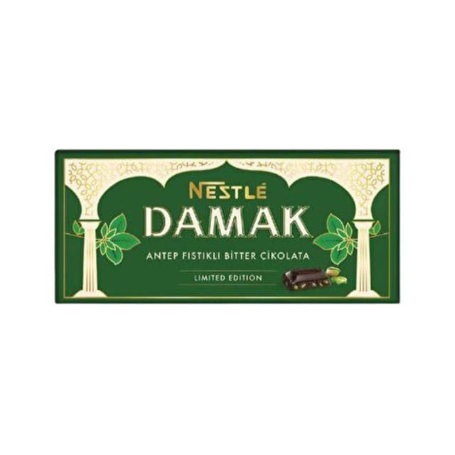 Damak Gece Antep Fıstıklı Bitter Çikolata 70 Gr