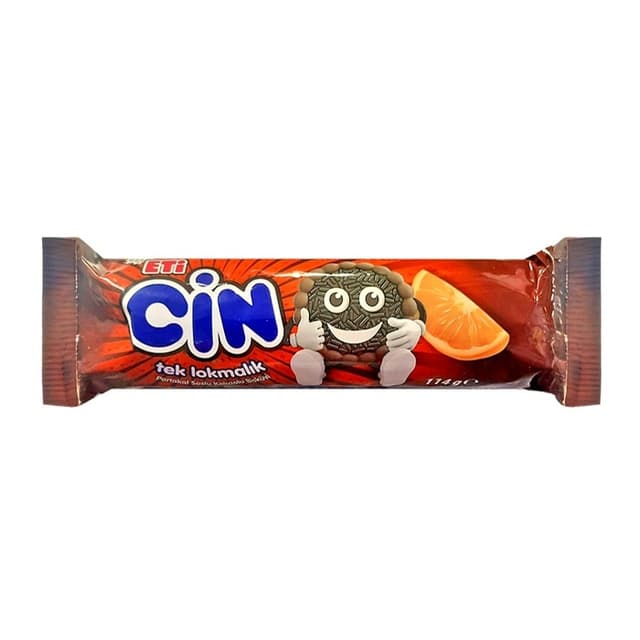 Cin Lokmalık Kakaolu Bisküvi 114 Gr