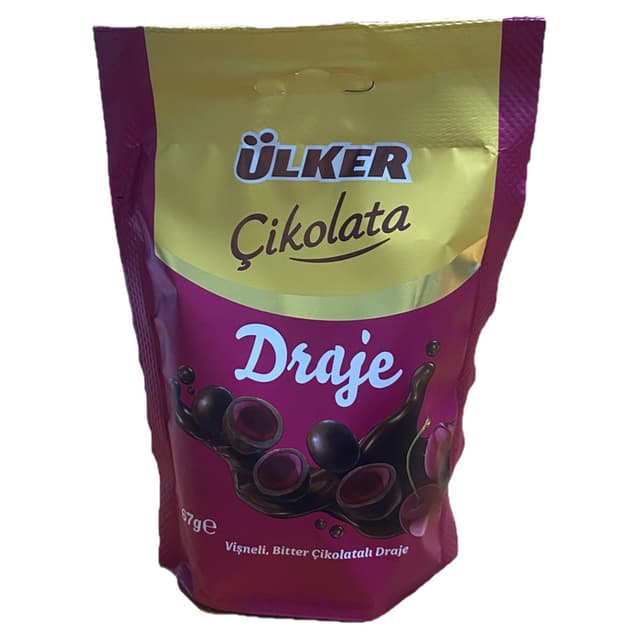 Draje Vişneli Bitter Çikolata Kaplı 67 Gr