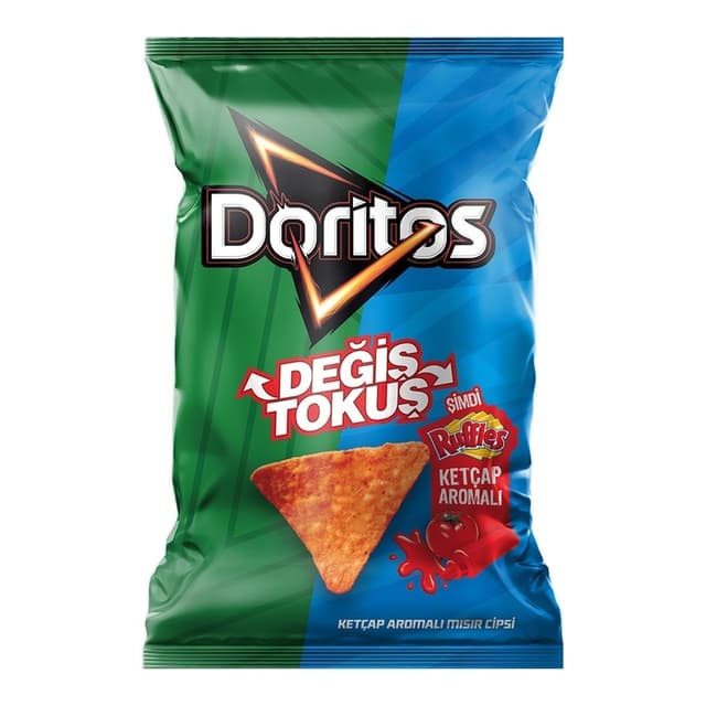 Değiş Tokuş Ketçap Aromalı Cips 115 Gr