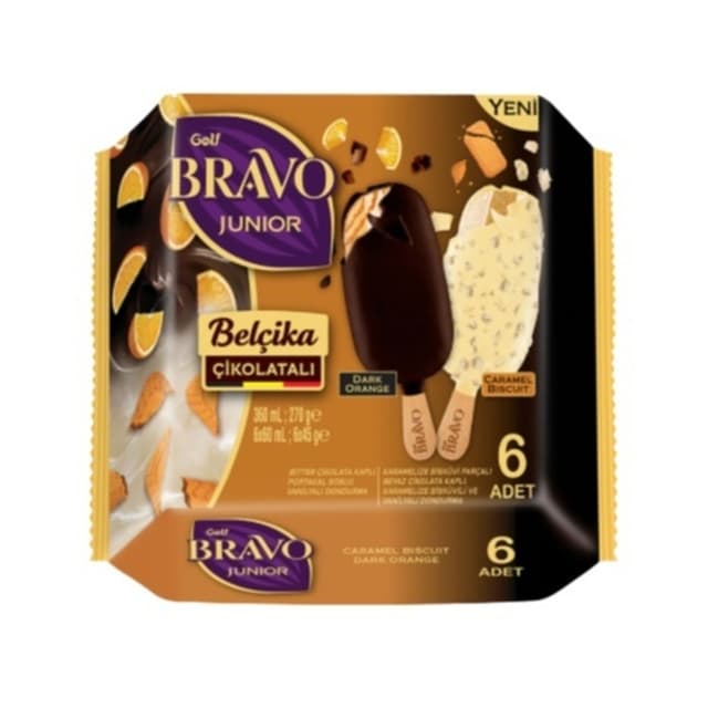 Bravo Junıor Dark Orange Caramel 6'lı