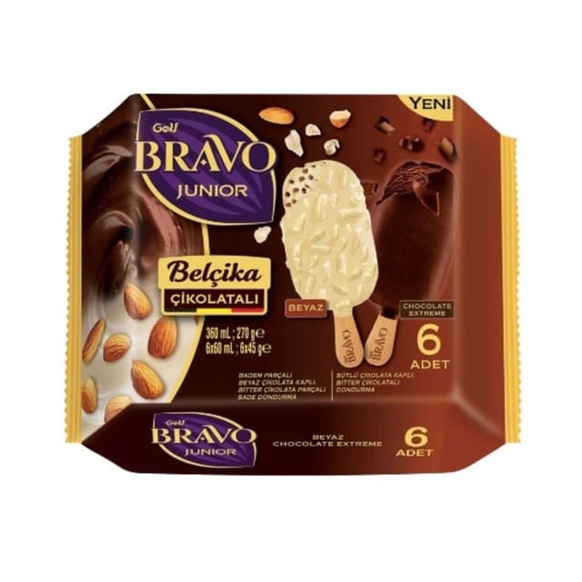 Junior Çikolata Extreme Beyaz Badem 360 Ml