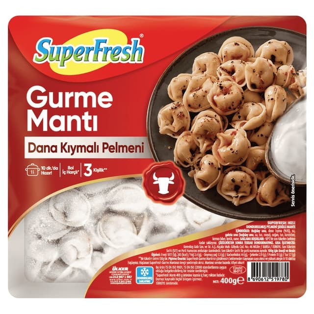 Kıymalı Pelmeni Mantı 400 Gr